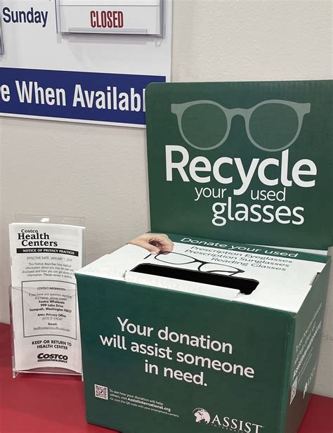 where to donate old glasses